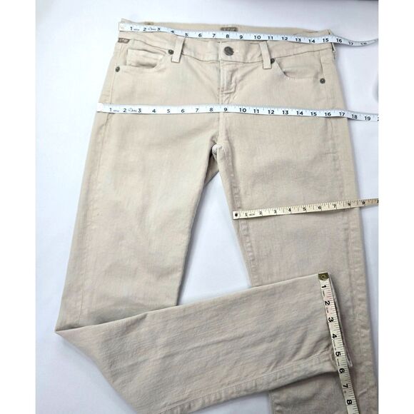 Citizens of Humanity Avedon low rise skinny jeans cream off white size 28 - Picture 4 of 8